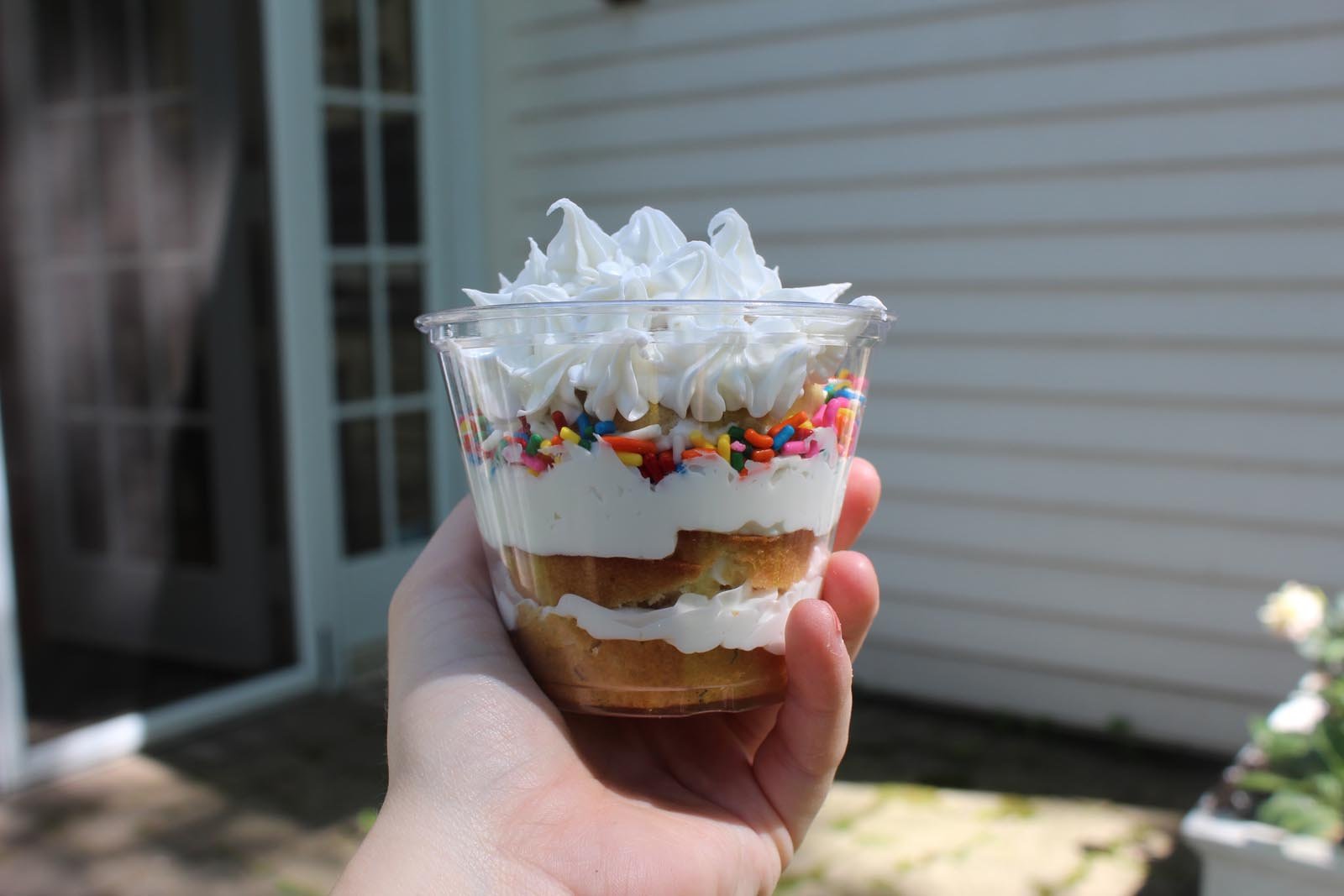 Layered Cupcake in a Cup