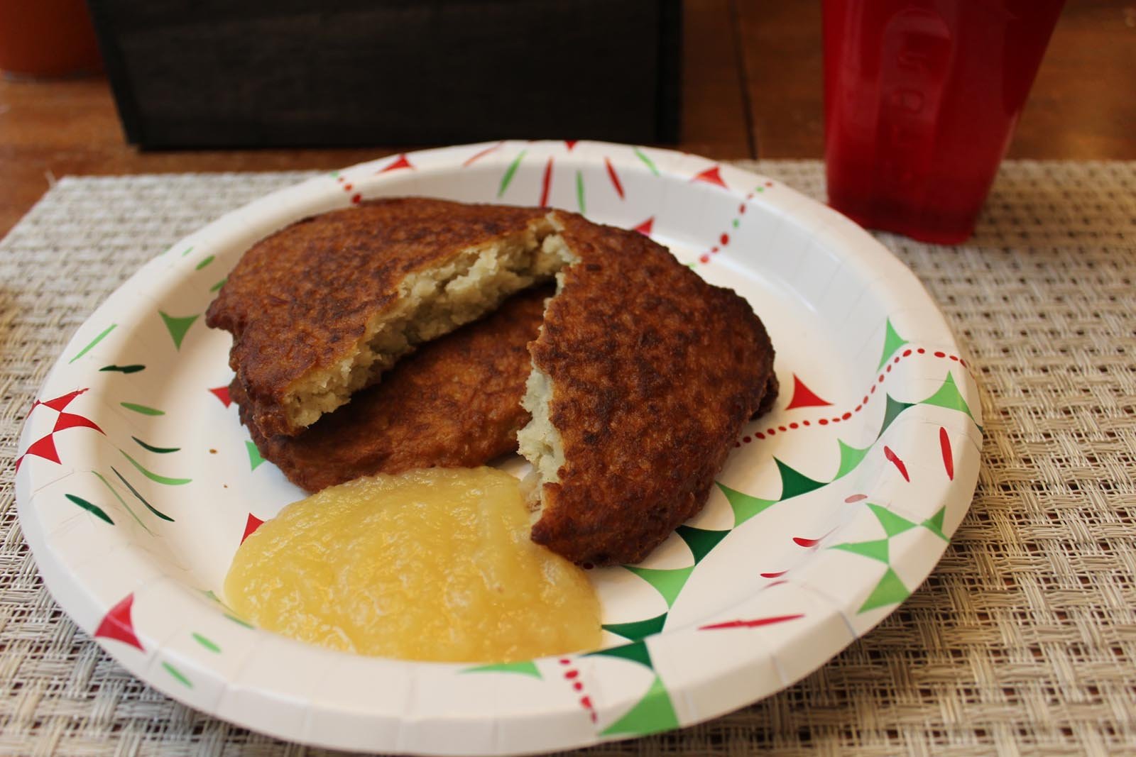 Latkes & 5Spice Applesauce