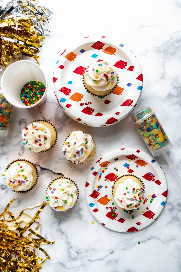 New Year's Cupcakes