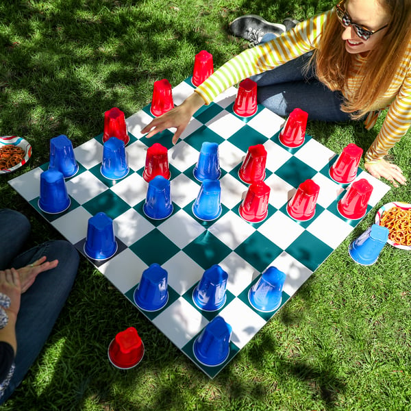 SOLO Cup Checkers