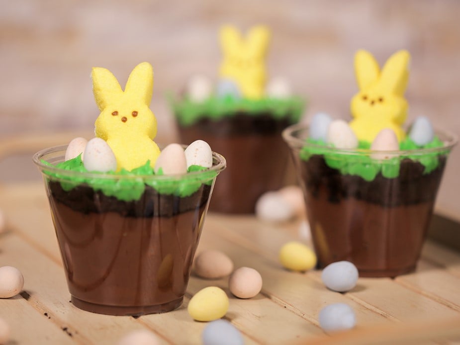 Adorable Bunny Dirt Cups Recipe